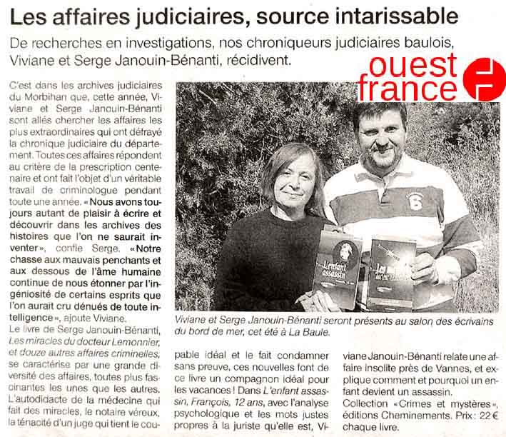 Ouest-France : Affaires judiciaires