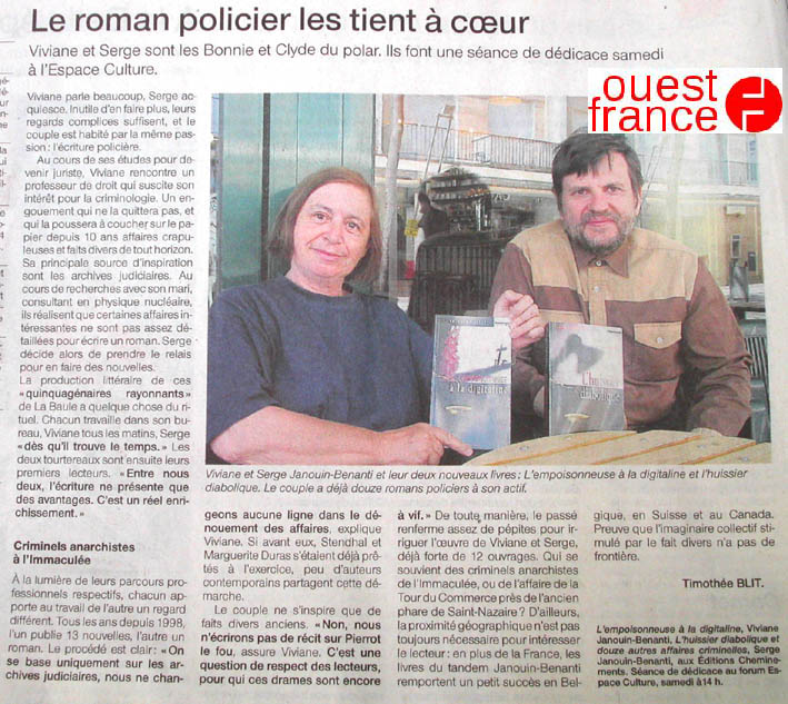 Ouest-France : Roman policier