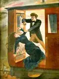 Agression en wagon