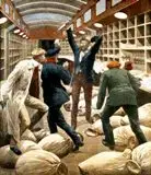 Attaque wagon postal