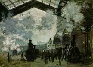 Monet Gare St Lazare