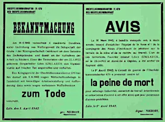 Avis Léon Szklarek