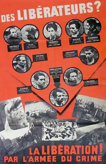 Affiche rouge