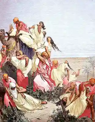 Enlèvement des vierges de Silo
