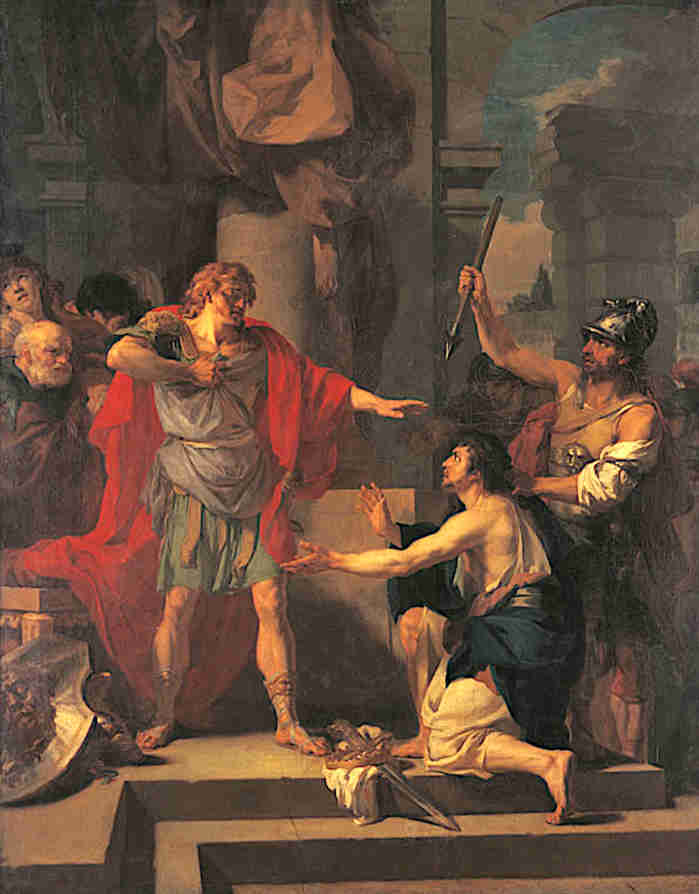 David fait exécuter le messager de la mort de Saül