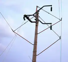 Travail sous tension (90 000 V) en 1975
