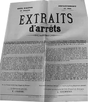 Affiche arrêt Barry