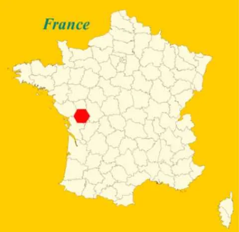 Carte Niort
