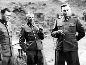 Josef Mengele, Rudolf Hoess, Josef Kramer