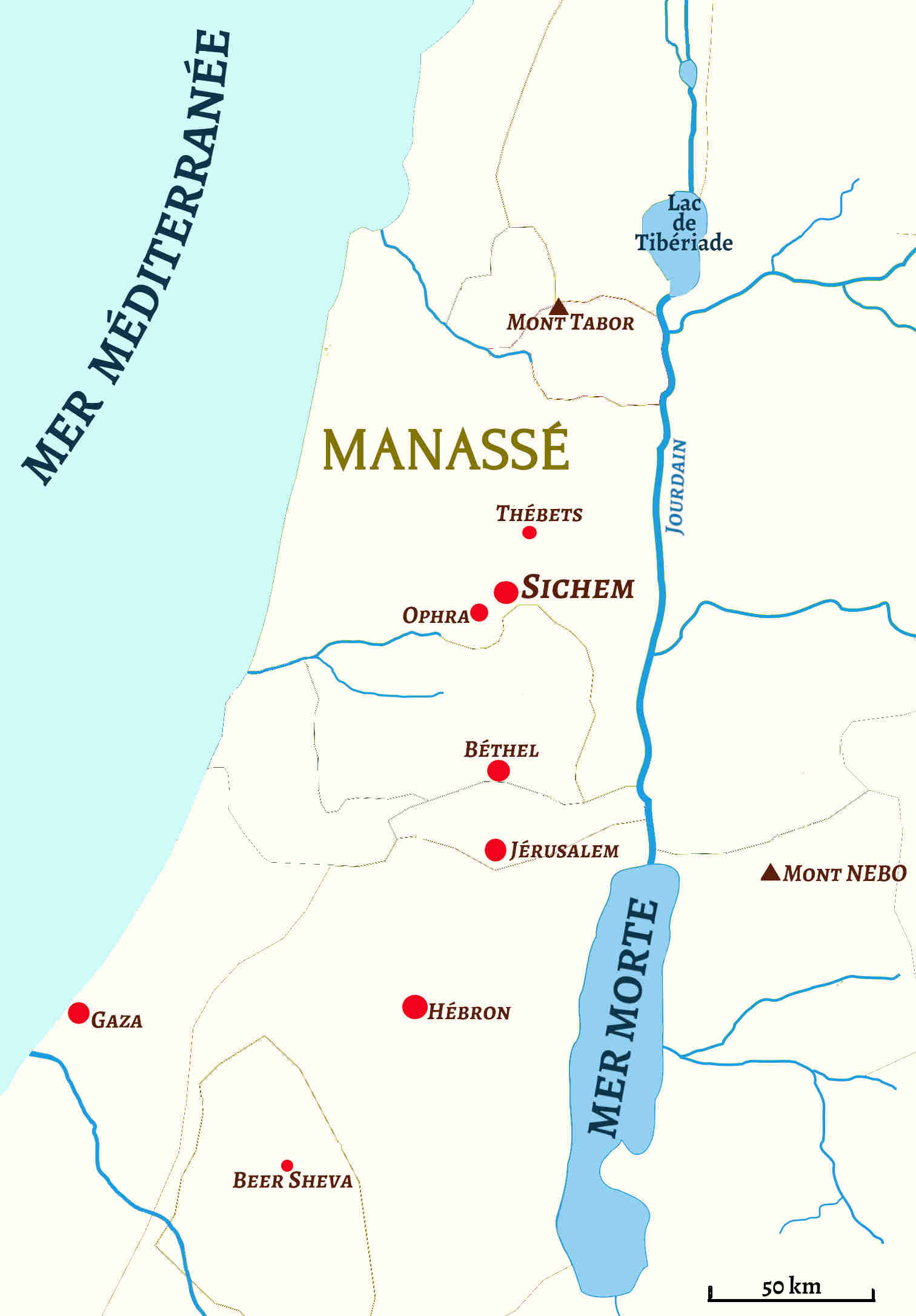 Map: Abimelech