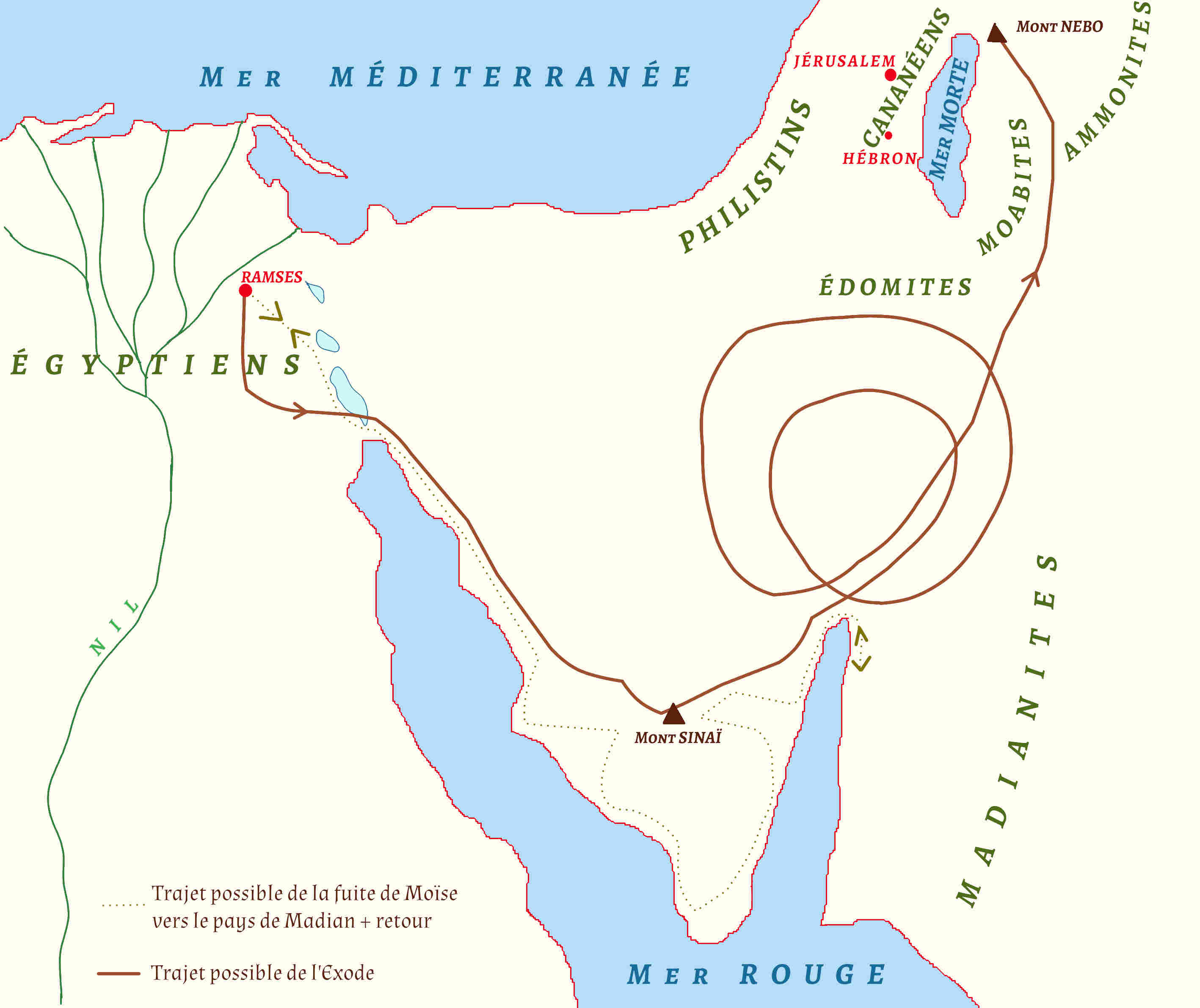 Moses's Place Map