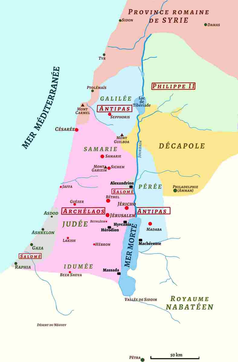 Division of Herod's kingdom
