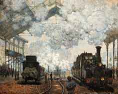 Monet gare Saint-Lazare